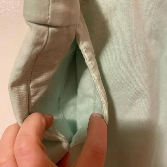 LOFT Riviera Shorts - Size 14 - Light Blue - Picture 3 of 7